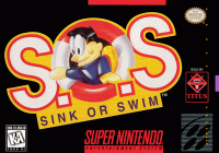 S.O.S: Sink or Swim Super Nintendo  box art